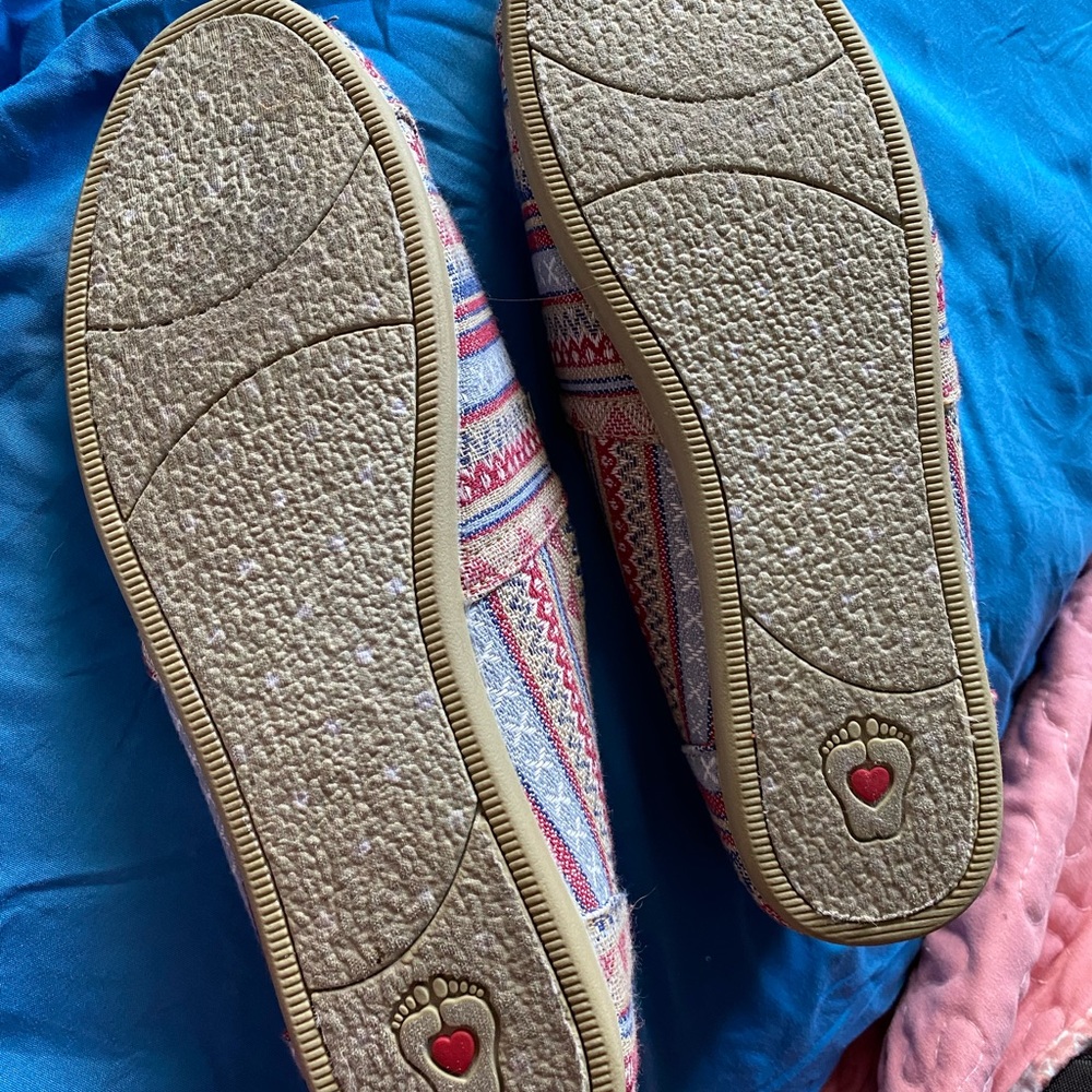 Bobs By Sketchers Memory Foam Slip Ons - image 5